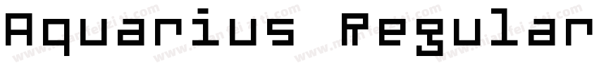 Aquarius Regular字体转换
